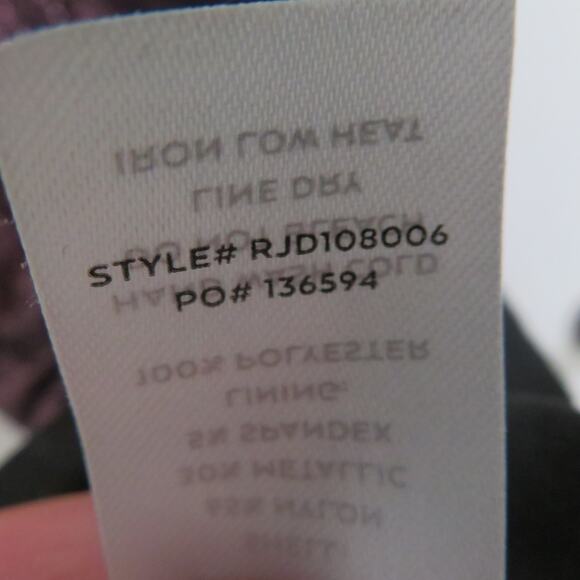 Lulus Womens Sz S Purple Metallic Party Babe One Shoulder Wrap Mini Dress - Picture 8 of 8